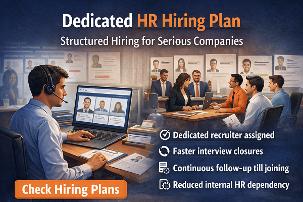 Dedicated HR Hiring Plan