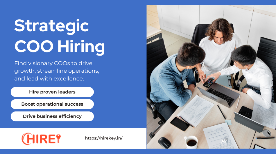 COO Hiring in Pune, Delhi NCR, Bangalore, India