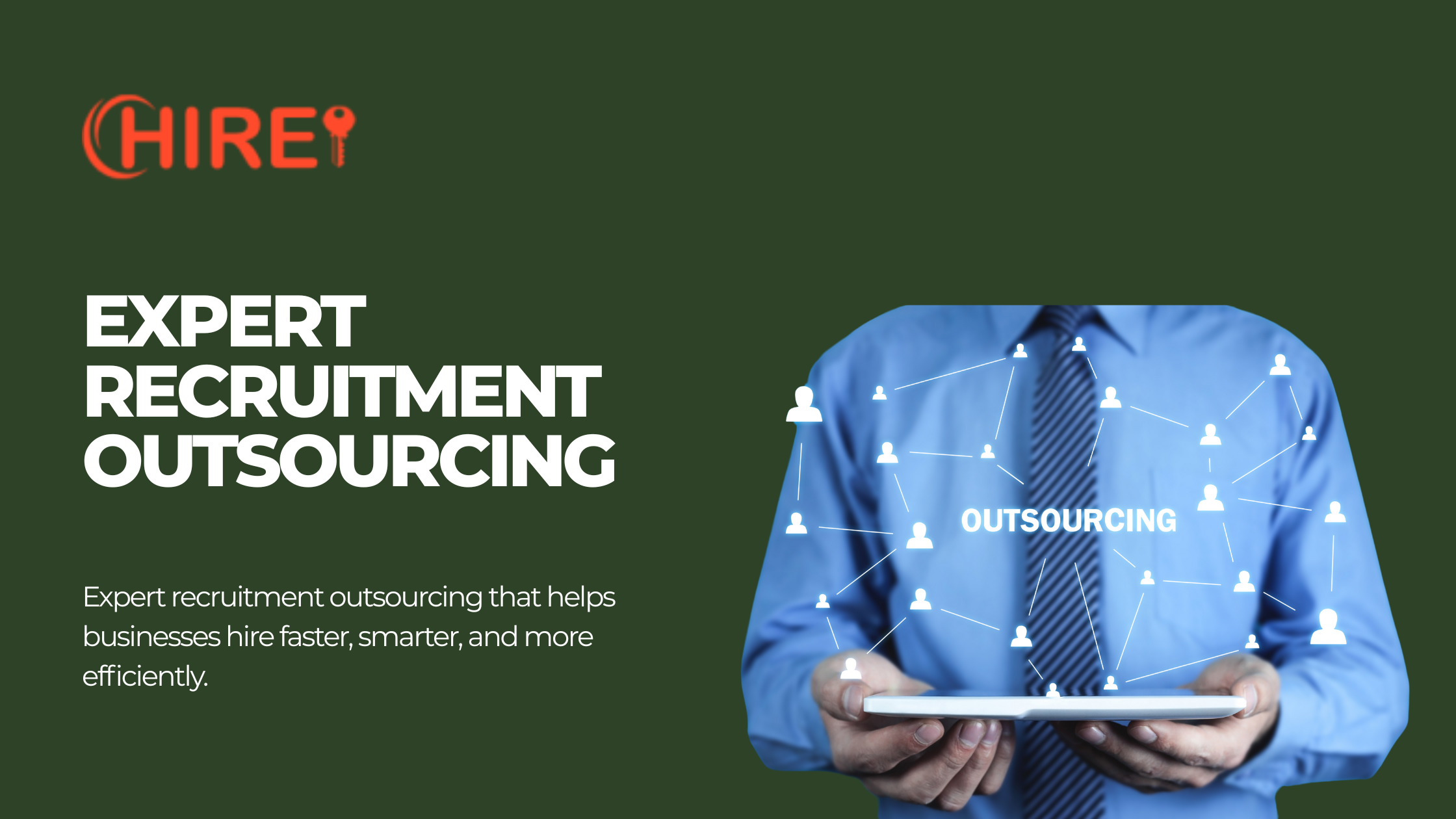Expert recruitment outsourcing